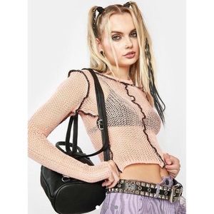 The Ragged Priest Morning Knit Sweater - Pink